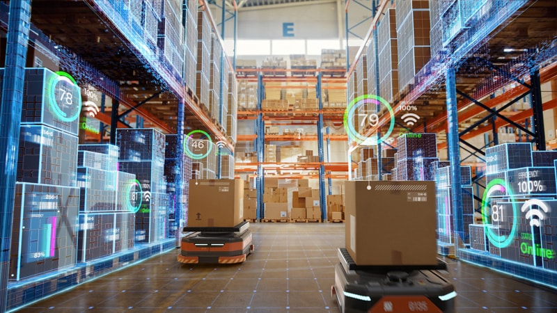 Technology, AI, and automation in warehouse